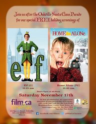 Free Christmas Movies After The Oakville Santa Claus Parade
